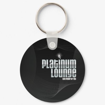 Lounge Black/Platinum keychain by platinumlounge