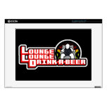 Lounge Lounge Drink a Beer Laptop Skin