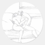 Lounge Shoot 6 (Pencil) Sticker