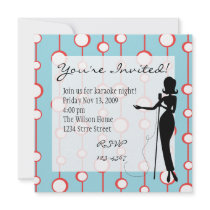 Lounge Singer invitations