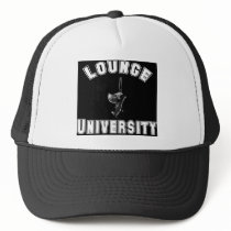 Lounge University Trucker Hat (black) hats