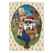 Loungekat & Bucket'o'Thought's Aussie Christmas cards