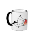 Loungin' Around Mug by segrid Loungin' Around Mug