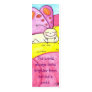 Lounging Butterfly Smile Bookmark Business Card Template