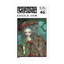 Loup-Garou La Foret Postage Stamp