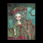 "Loup-Garou:  La Foret" Postcard