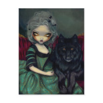 "Loup-Garou: Noir" Postcard