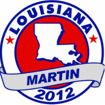 Lousiana Andy Martin Acrylic Cut Out