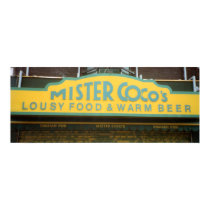 Lousy Food & Warm Beer posters by reellifemedia Lousy Food & Warm Beer posters