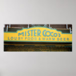 Lousy Food & Warm Beer posters