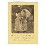 Lousy in bed. greeting cards