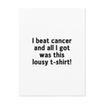 Lousy Tshirt Postcard by americanangst Lousy Tshirt Postcard