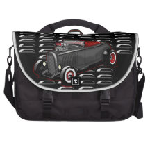 Louvered Deuce Laptop Messenger Bag