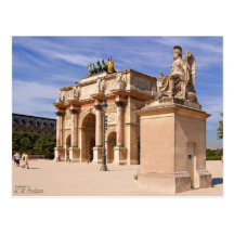 Louvre Arc Post Card
