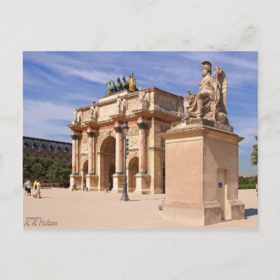 Louvre Arc Post Card