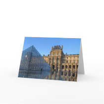 Louvre Greeting Card
