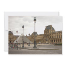 Louvre. Paris, France Custom Announcement
