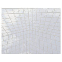 Louvre pyramid lines custom letterhead