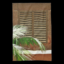 Louvred Window - Funchal, Portugal american mojo kitchen towels
