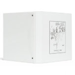 Louvrer's Leap Cartoon Binder