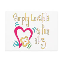 Lovable at 3 postcards