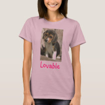 Lovable Beagle Puppy t-shirts by soccercoopgirl Lovable Beagle Puppy t-shirts