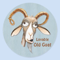 Lovable Old Goat stickers