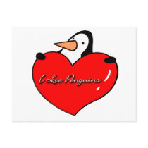 Lovable Penguin Gifts postcards by LittleTuddler Lovable Penguin Gifts postcards
