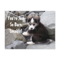 Lovable Postcard by CreatureCreations Lovable Postcard