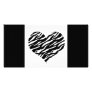 love057 - black & white custom photo card