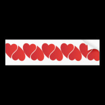 love2hearts bumper stickers