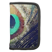 Love2Snap Peacock Feather Folio Planner