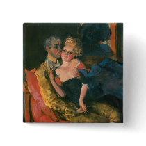 Love, 1910 pinback button
