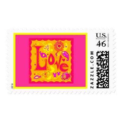 Love #1 stamps by hadleymonster