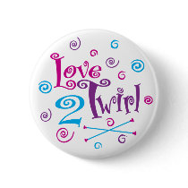 Love 2 Twirl buttons by DanceTwirlObsessions Love 2 Twirl buttons