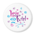 Love 2 Twirl magnets by DanceTwirlObsessions Love 2 Twirl magnets