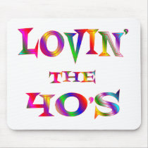 Love 40s mouse mat
