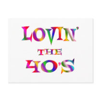 Love 40s post card