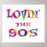 Love 90s poster