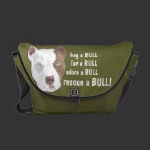 Love A Bull messenger bags