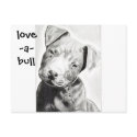 Love-a-bull Pitbull Puppy by Jacob Grimm postcards