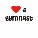 Love A Gymnast Casual Scoop Neck Tee t-shirts