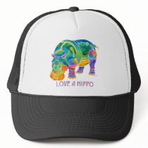 Love A HIPPO Mesh Hats