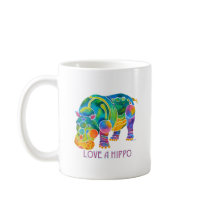 Love A HIPPO Mugs
