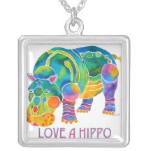 Love A HIPPO Necklace