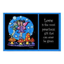 Love... A precious gift posters by PJ_Masi_Illustration Love... A precious gift posters