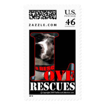 Love a Rescued Animal postage