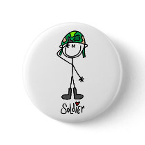 Love a Soldier buttons by stick_figures Love a Soldier buttons
