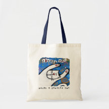 Love, Adopt Shelter Cats Canvas Bags