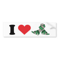 Love AFOs Bumper Sticker bumper stickers by hobble Love AFOs Bumper Sticker bumper stickers